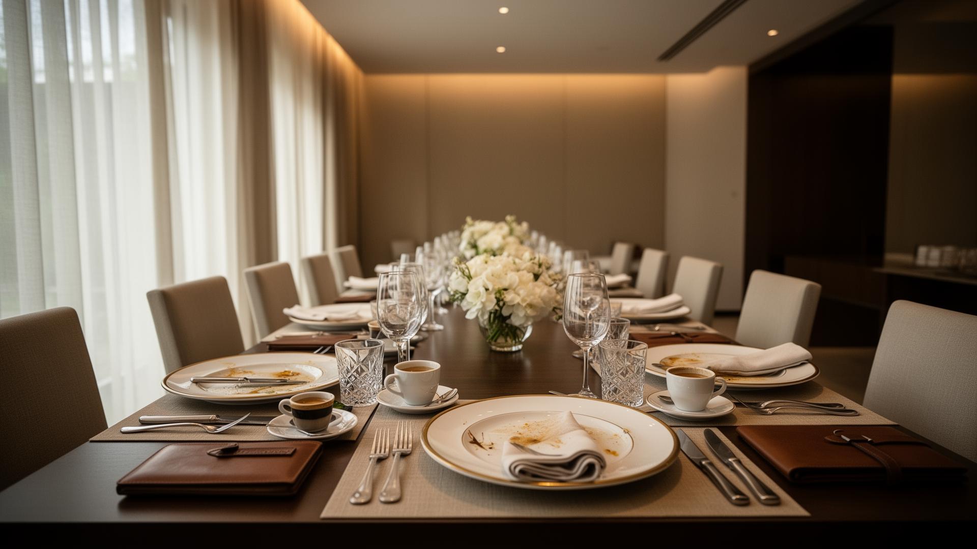 Almoço executivo exclusivo